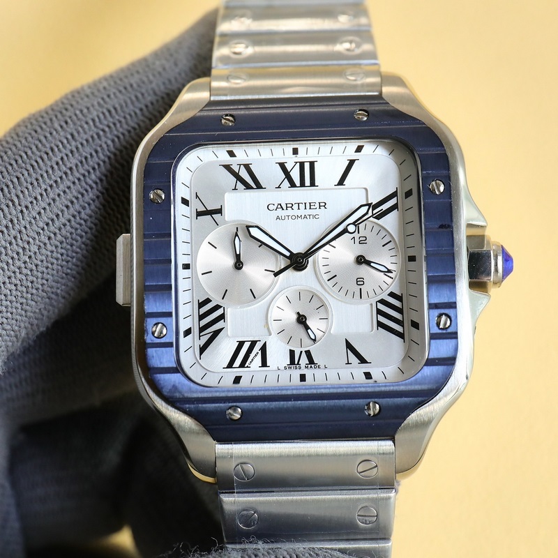Cartier Santos WSSA0017 Automatic Mechanical Replica Watch -2