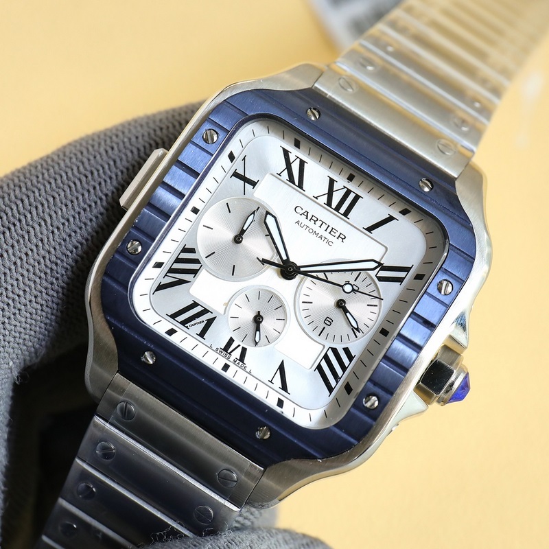 Cartier Santos WSSA0017 Automatic Mechanical Replica Watch -3