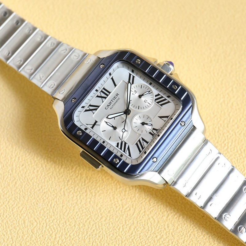 Cartier Santos WSSA0017 Automatic Mechanical Replica Watch -4