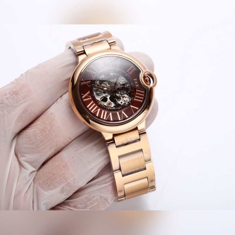 Cartier Ballon Bleu Series Japanese Seiko 82S7 Automatic Movement Durable Water Resistance-2