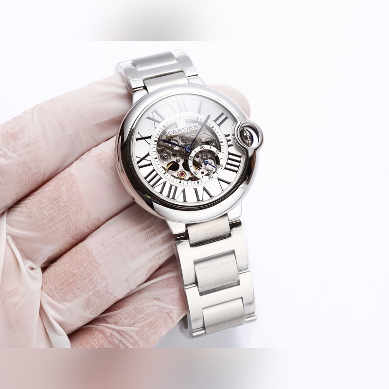Cartier Ballon Bleu Series Japanese Seiko 82S7 Automatic Movement Durable Water Resistance-4