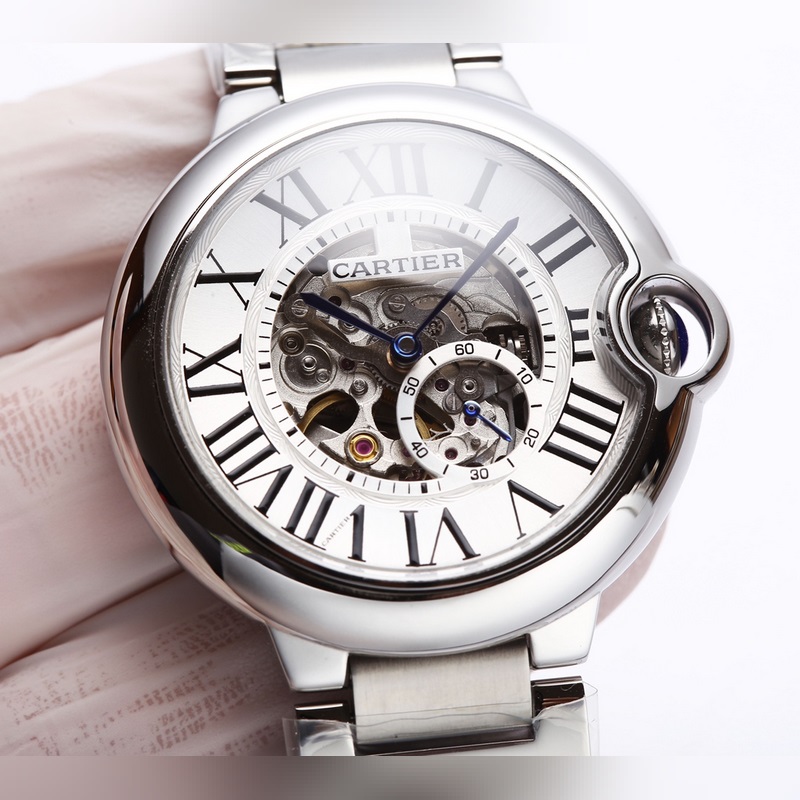 Cartier Ballon Bleu Series Japanese Seiko 82S7 Automatic Movement Durable Water Resistance-5