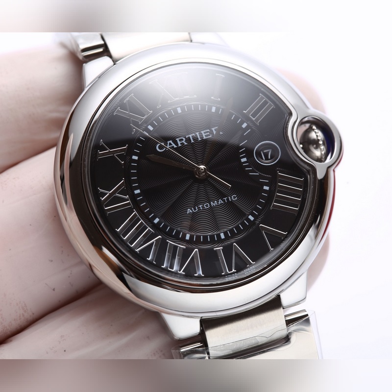 Cartier Ballon Bleu 42mm Men's Replica Watch New Upgrade Premium Craftsmanship Blue Dial-3