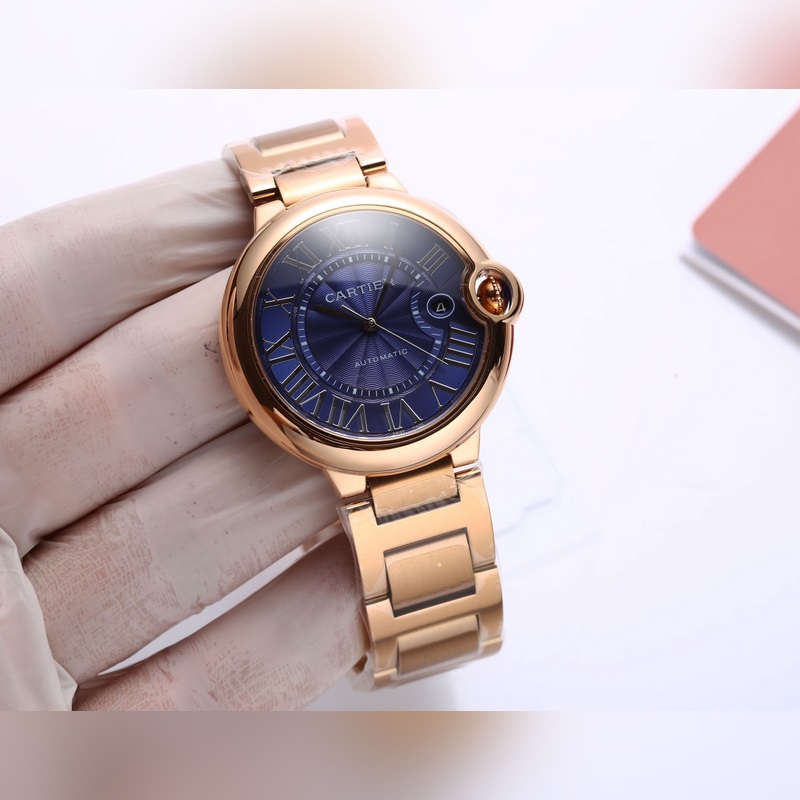 Cartier Ballon Bleu 42mm Men's Replica Watch Upgraded Handcrafted Premium Quality-2