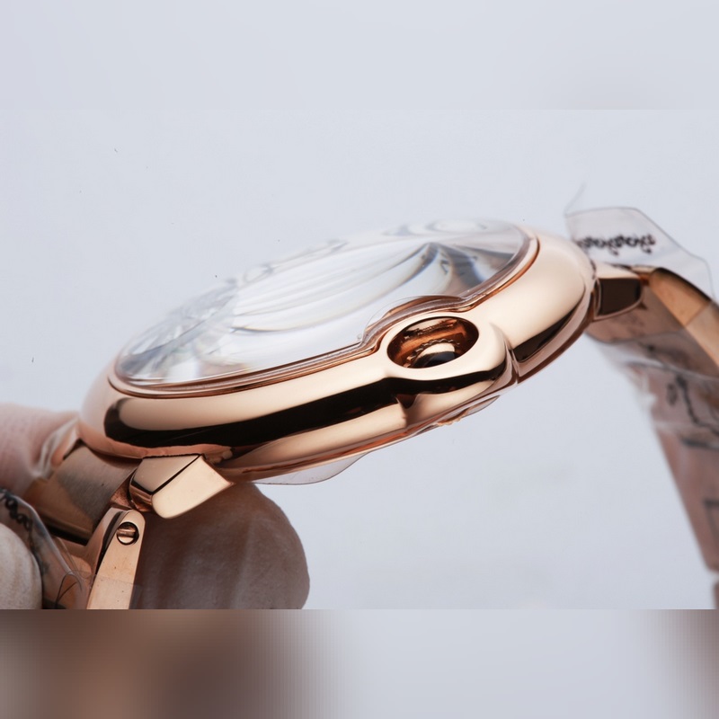 Cartier Ballon Bleu 42mm Men's Replica Watch with Citizen 8215 Movement-6