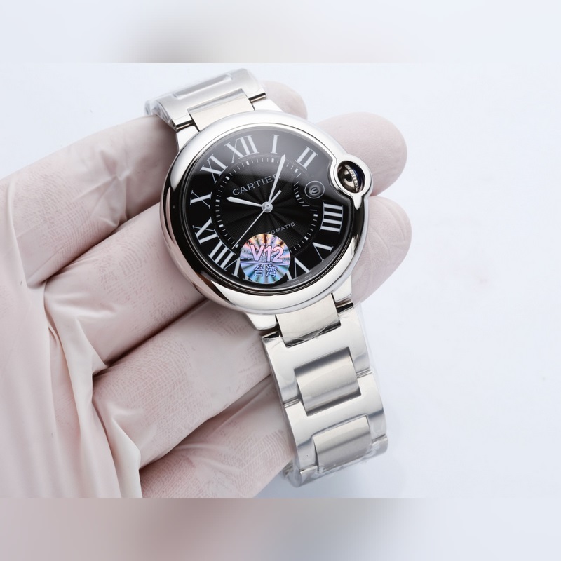 Cartier Ballon Bleu 42mm Men's Replica Watch with Original Citizen 8215 Movement-5