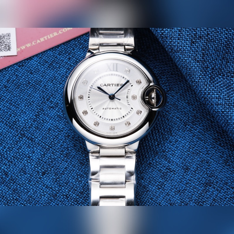 Cartier Ballon Bleu 33MM Women's Replica Watch High Quality Model 3284253191-2