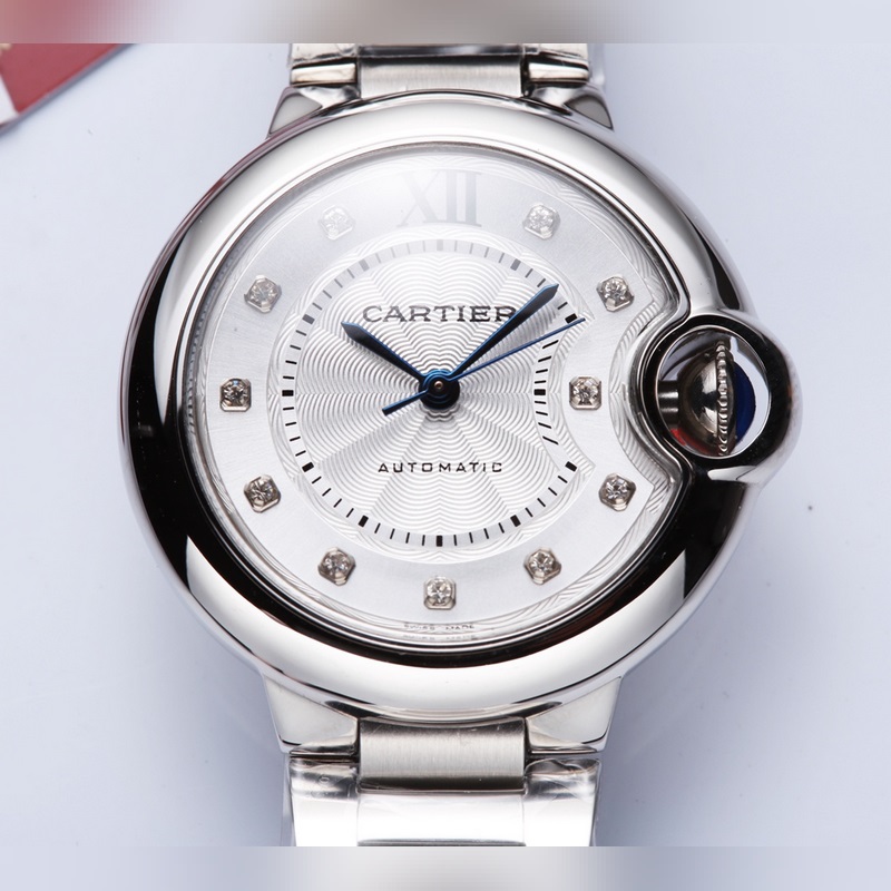 High-Quality Cartier Ballon Bleu 3284253191 Women's Replica Watch 33MM-5