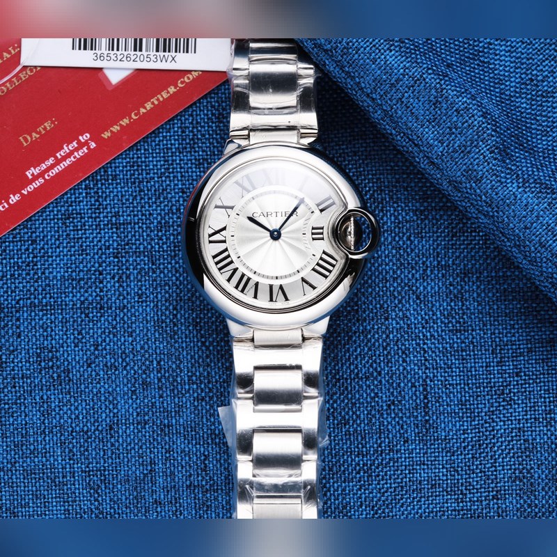 Cartier Ballon Bleu 262053xx3653 Women's Replica Watch 33MM Highest Quality-5