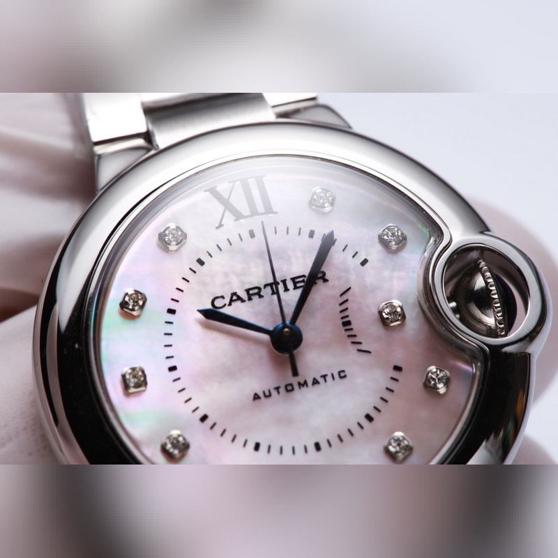 Cartier Ballon Bleu 3284253191 Women's Replica Watch 33MM High Quality-3