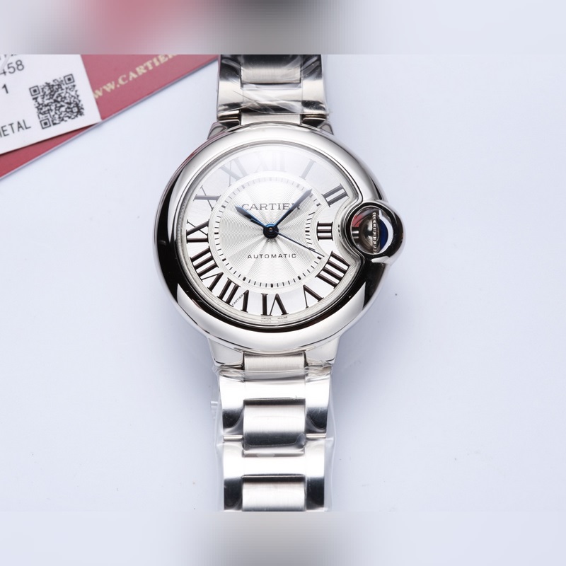 Cartier Ballon Bleu 3284253191 Women's Replica Watch 33MM High Quality-4