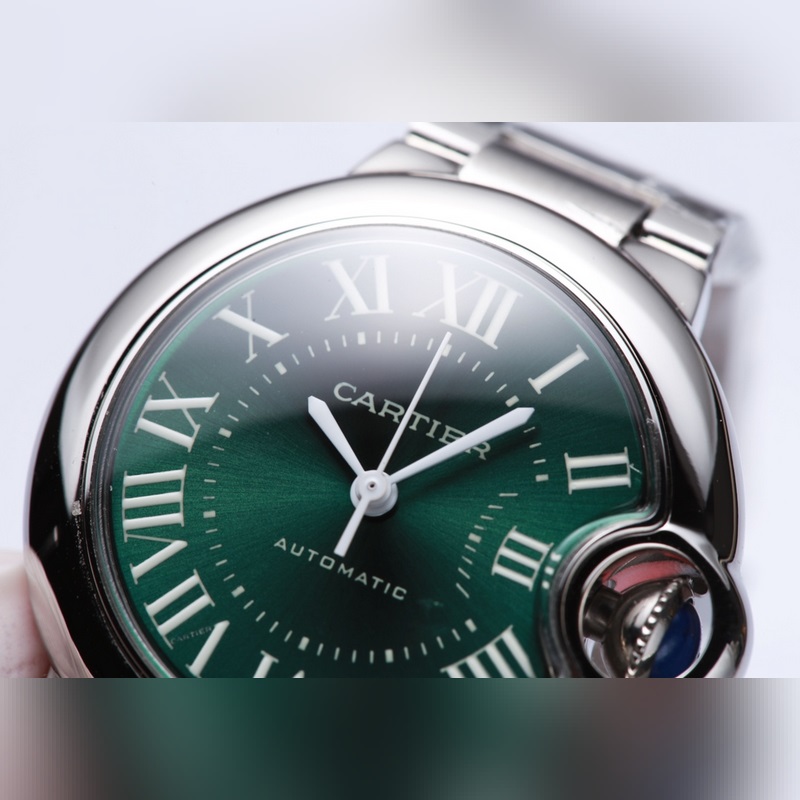 Cartier Ballon Bleu 3284253191 Women's Replica Watch 33MM Highest Quality-3