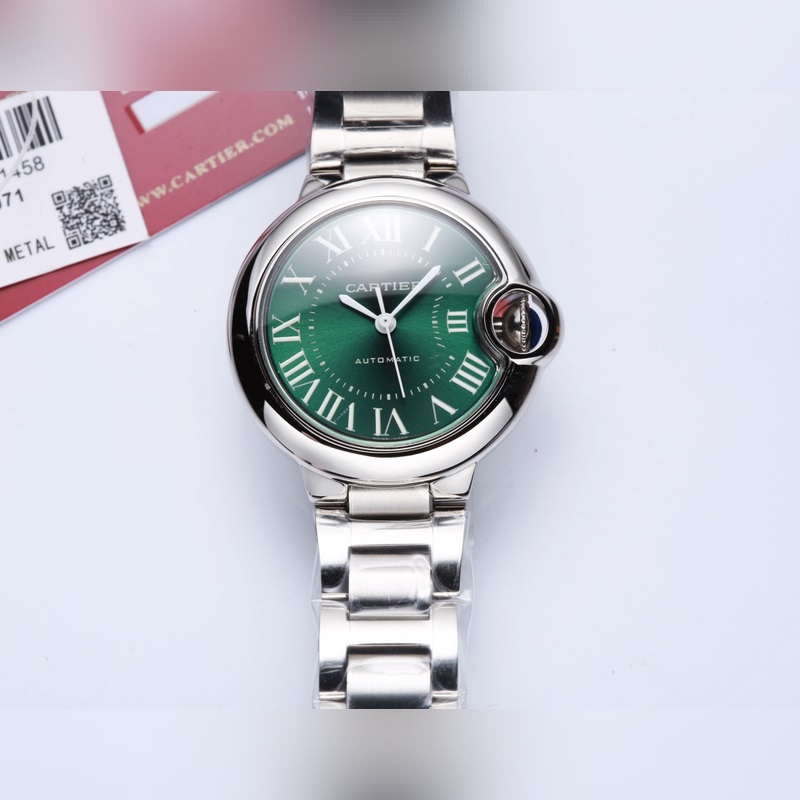 Cartier Ballon Bleu 3284253191 Women's Replica Watch 33MM Highest Quality-4