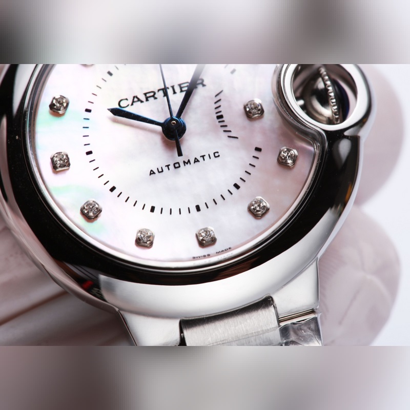 Cartier Ballon Bleu 3284253191 Women's Replica Watch 33mm Highest Quality-2