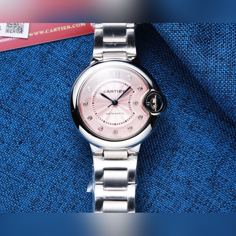 Cartier Ballon Bleu 3284253191 Women's Replica Watch 33MM High Quality-2