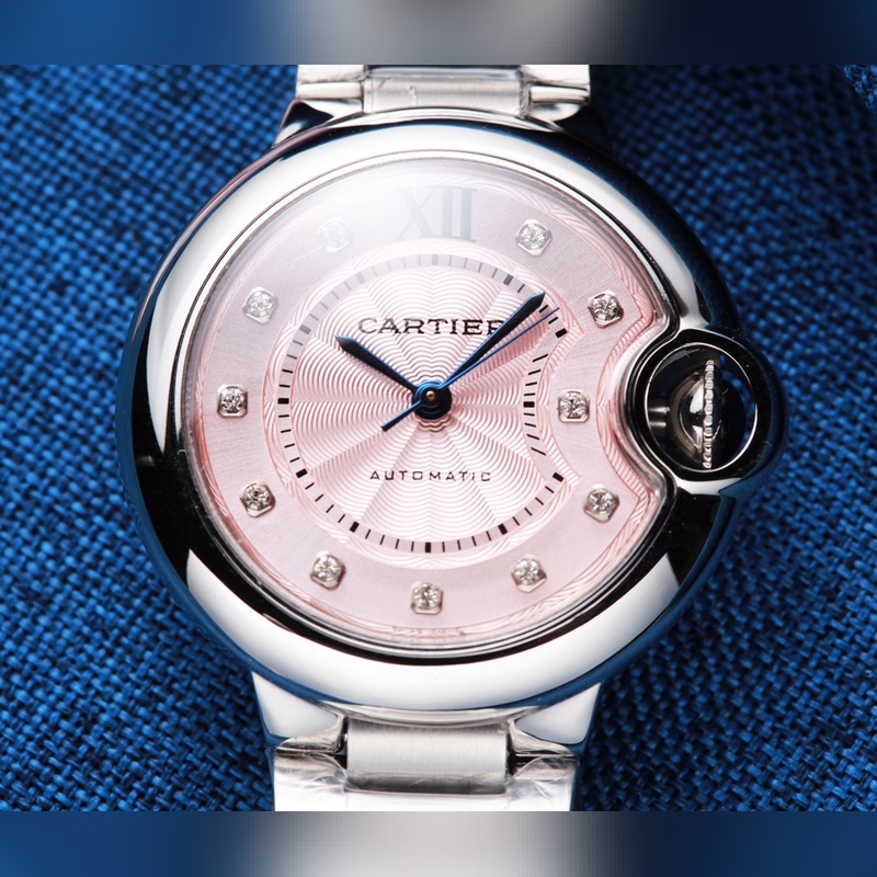Cartier Ballon Bleu 3284253191 Women's Replica Watch 33MM High Quality-3