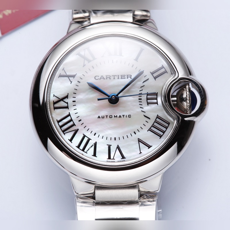 Cartier Ballon Bleu 3284253191 Women's Replica Watch 33MM High Quality-5