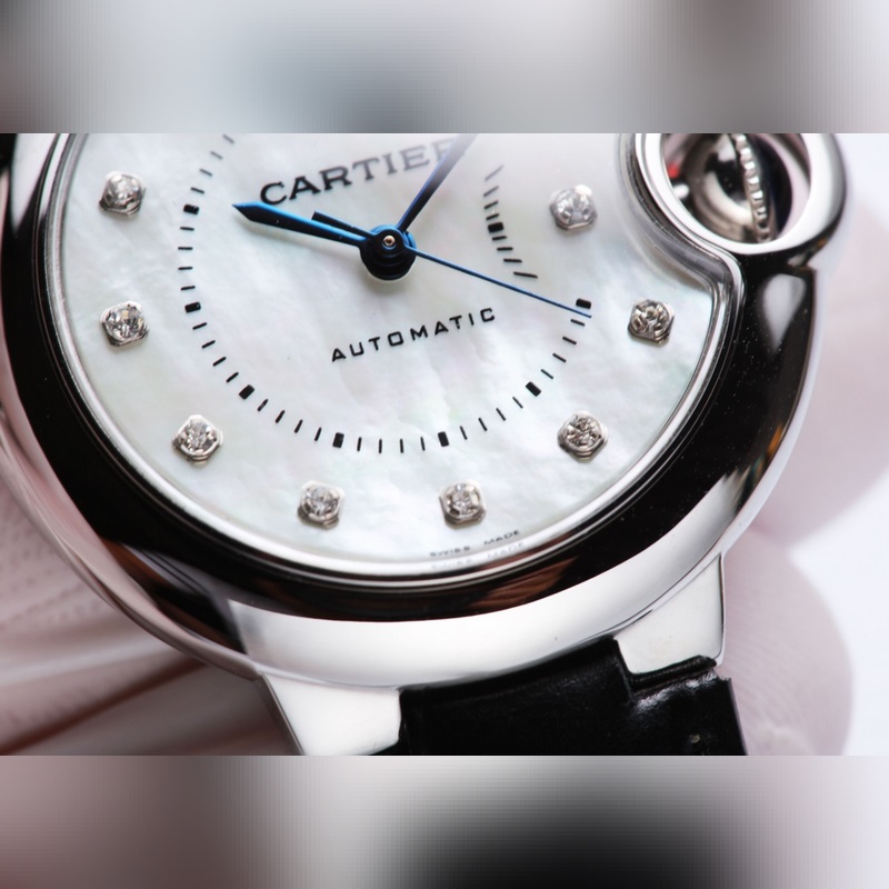 Cartier Ballon Bleu 33MM Women's Replica Watch High Quality 3284253191-3