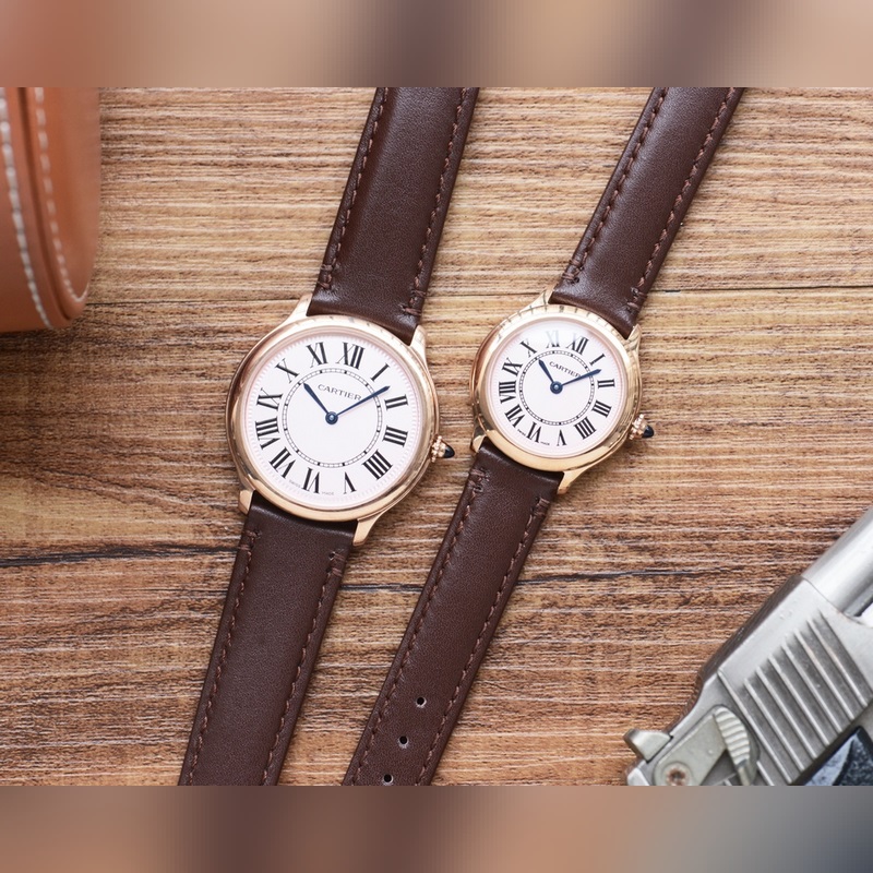 Cartier Ronde Must Series Classic Round Replica Watch with Quality Craftsmanship-5