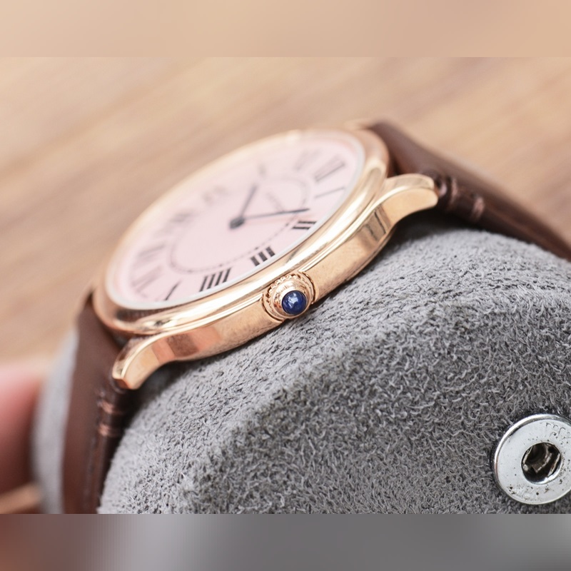 Cartier Ronde Must Series Classic Round Replica Watch with Quality Craftsmanship-7