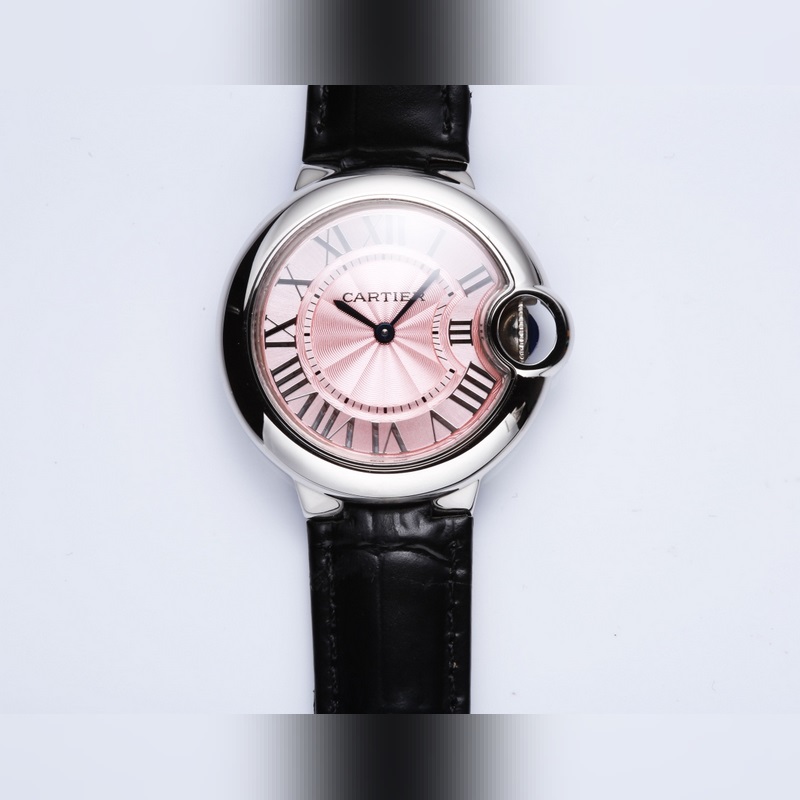 Cartier Ballon Bleu 262053 Women's Replica Watch 33MM High Quality-3