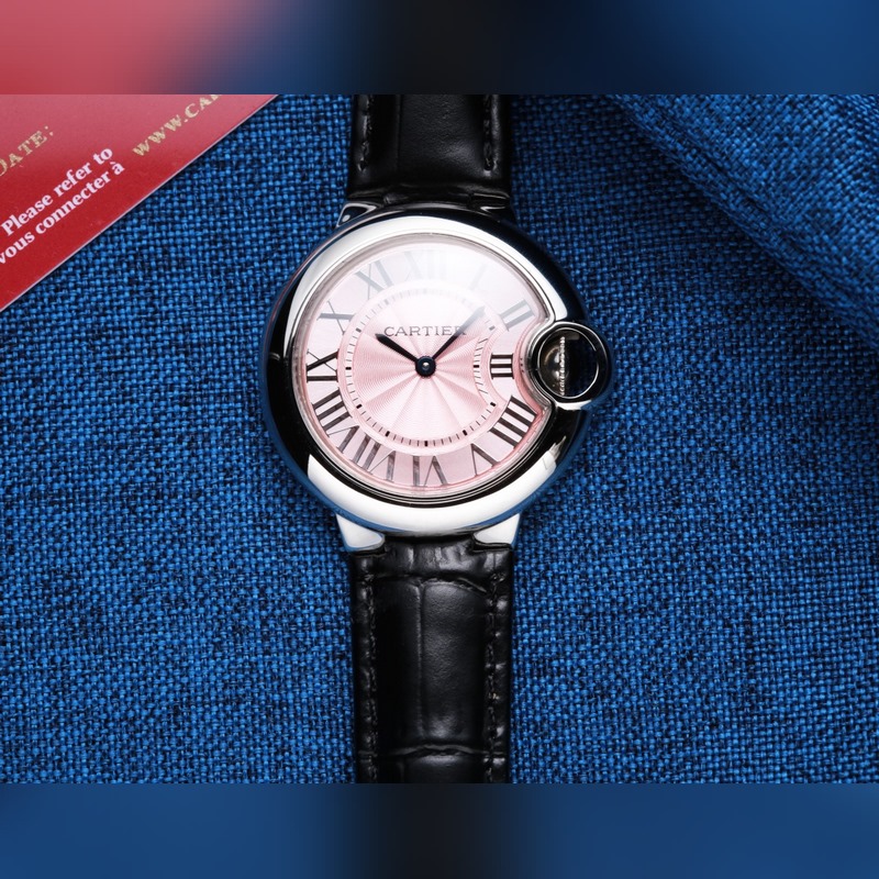Cartier Ballon Bleu 262053 Women's Replica Watch 33MM High Quality-5