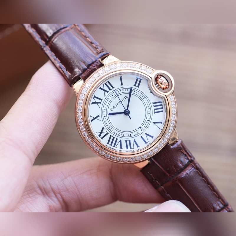 Ballon Bleu de Cartier Luxury Replica Watch Versatile Size Elegant Design-2