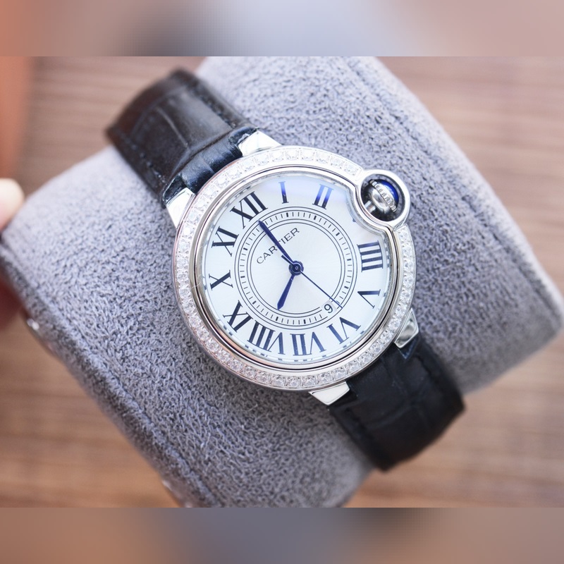 Ballon Bleu de Cartier Luxury Replica Watch Versatile Size Elegant Design-5