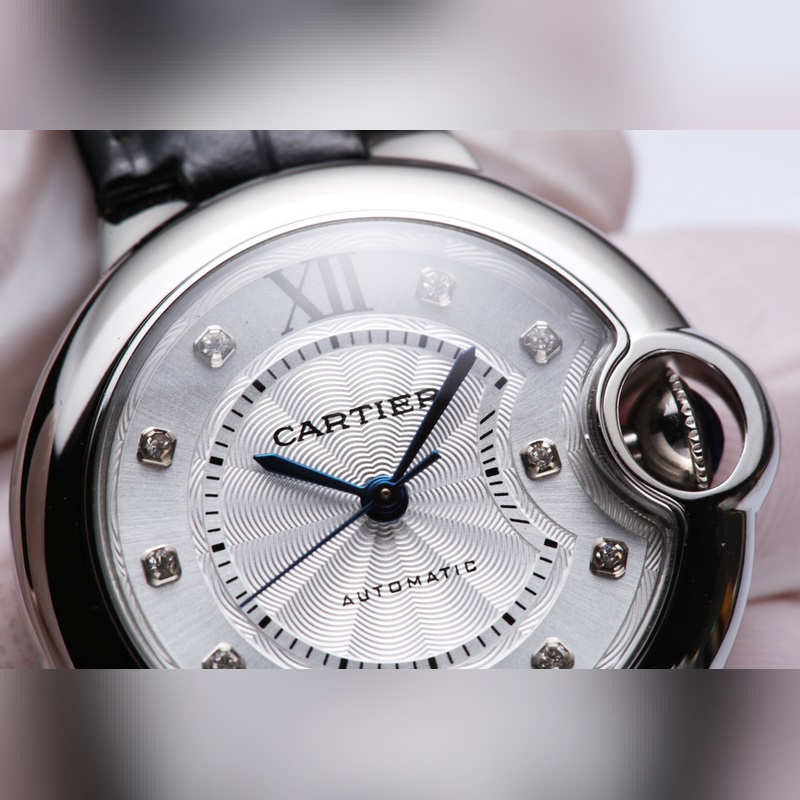 Cartier Ballon Bleu 3284253191xx Women's Replica Watch 33MM Premium Quality-2