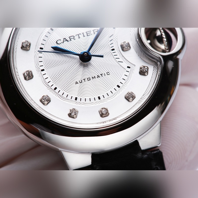 Cartier Ballon Bleu 3284253191xx Women's Replica Watch 33MM Premium Quality-3