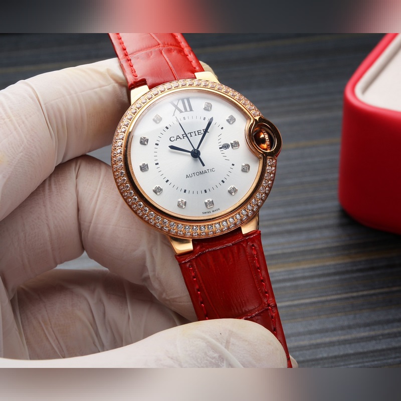 Cartier Ballon Bleu 36mm Women's Replica Watch CITIZEN 6T51 Movement Premium Quality-2