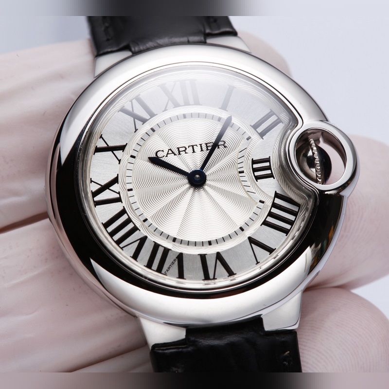 Cartier Ballon Bleu 262053 Ladies Replica Watch 33MM Highest Quality-1