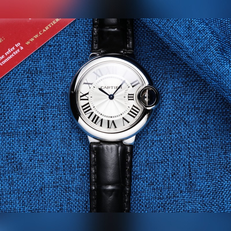 Cartier Ballon Bleu 262053 Ladies Replica Watch 33MM Highest Quality-5