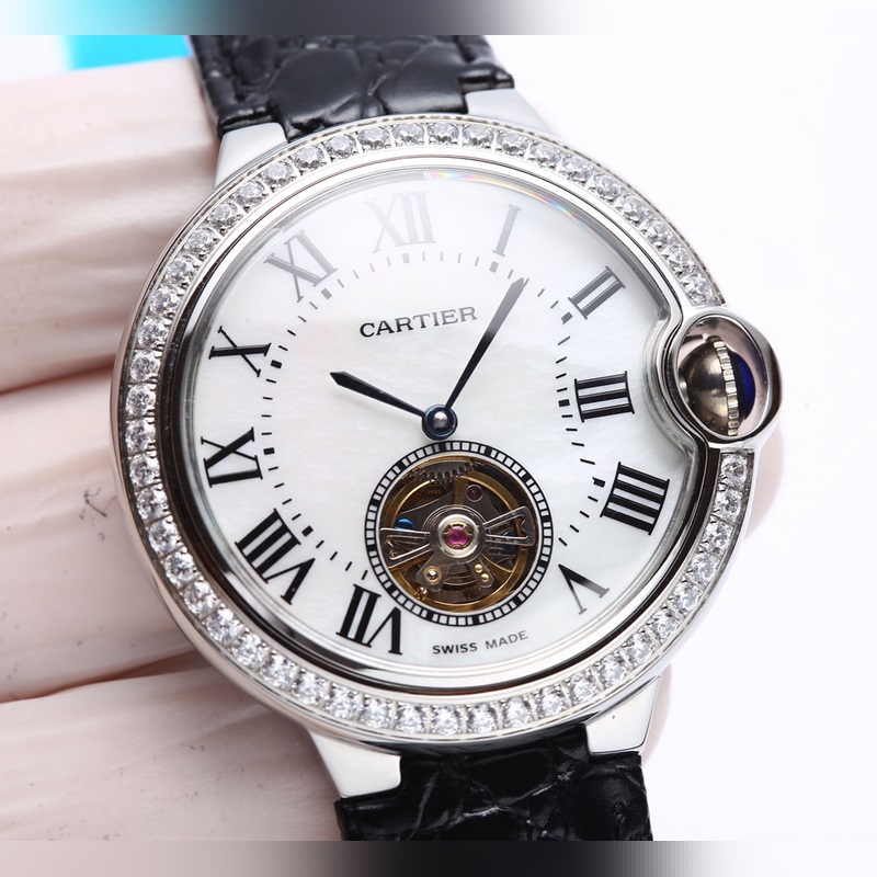 Cartier Ballon Bleu Tourbillon Women's Replica Watch Elegant Timepiece-1