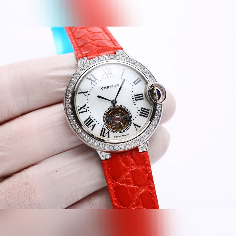 Cartier Ballon Bleu Tourbillon Women's Replica Watch Elegant Timepiece-2