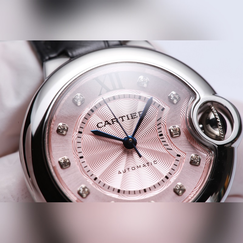 Cartier Ballon Bleu 33mm Women's Replica Watch 3284253191xx High Quality-2