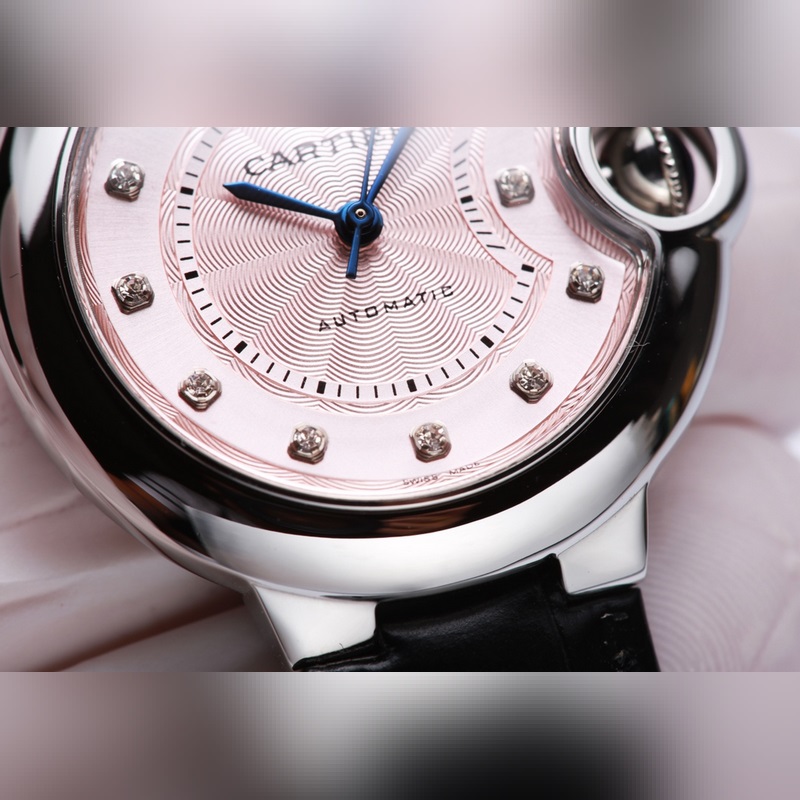 Cartier Ballon Bleu 33mm Women's Replica Watch 3284253191xx High Quality-3