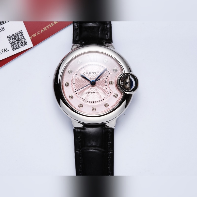 Cartier Ballon Bleu 33mm Women's Replica Watch 3284253191xx High Quality-4