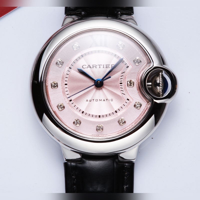 Cartier Ballon Bleu 33mm Women's Replica Watch 3284253191xx High Quality-5
