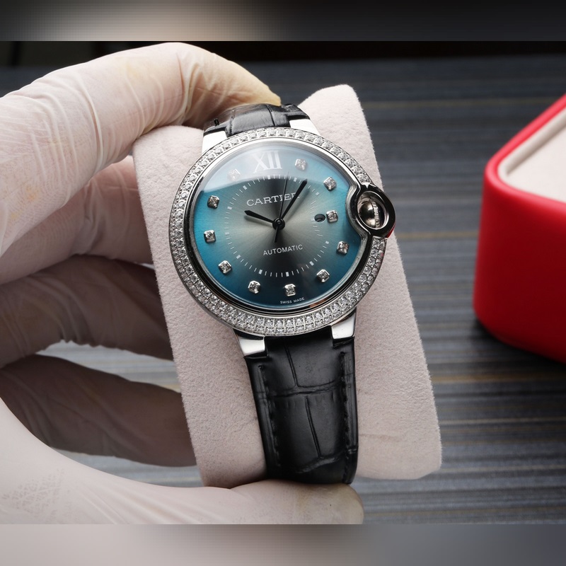 Cartier Ballon Bleu 36mm Women's Replica Watch Import Citizen Movement 6T51-2