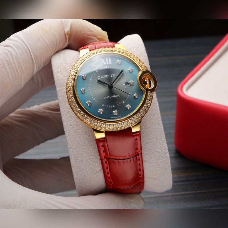 Cartier Ballon Bleu 36mm Women's Replica Watch Import Citizen Movement 6T51-3