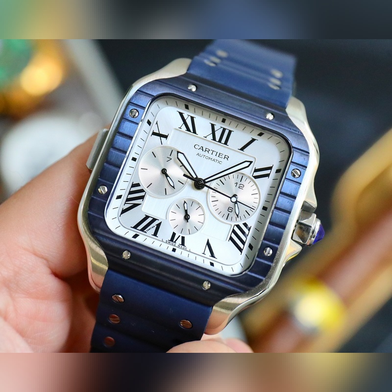 Cartier Santos WSSA0017 Automatic Replica Watch Elegant Design and Precision-2