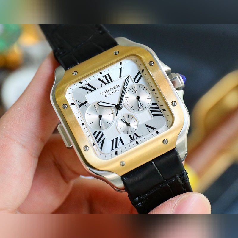 Cartier Santos WSSA0017 Automatic Replica Watch Elegant Design and Precision-7