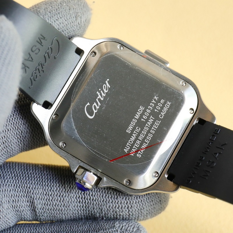 Cartier Santos WSSA0017 Automatic Mechanical Replica Watch Luxurious Timepiece-6