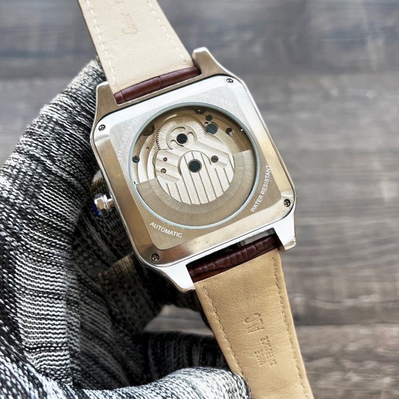 Cartier Santos Series Luxury Men's Tourbillon Replica Watch-8