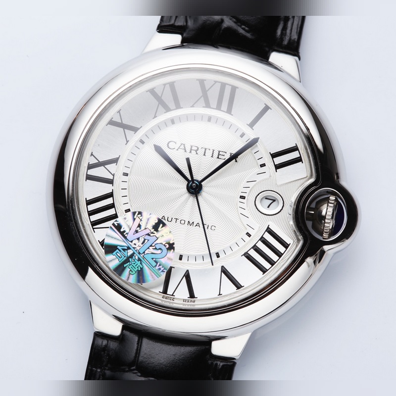 Cartier Ballon Bleu 42mm Men's Replica Watch with Original Citizen 8215 Movement-5