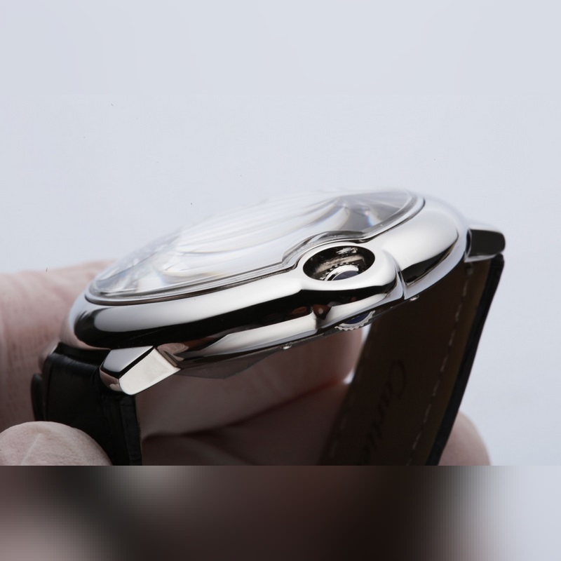 Cartier Ballon Bleu 42mm Men's Replica Watch with Citizen 8215 Movement Luxury Quality-6