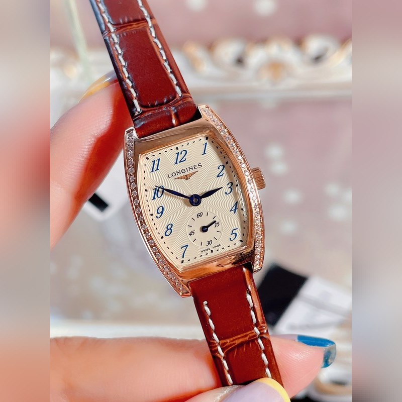 Longines Heritage Collection L2.155.4.71.5 Classic Barrel-Shaped Steel Replica Watch-8