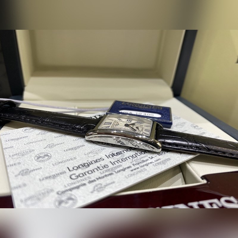 Longines DolceVita Quartz Women's Replica Watch 20.80 x 32.00mm Alligator Leather-6