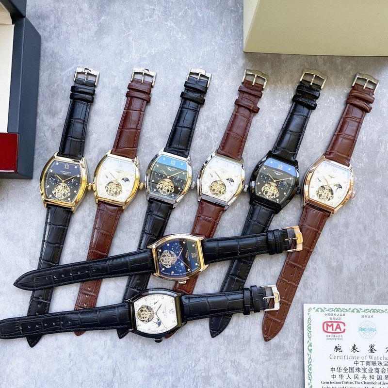 Longines Master Collection Big Faced Tourbillon Moon Phase Men's Replica Watch-1